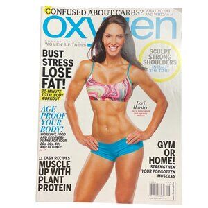 Oxygen Fitness Magazine u Aug 2014 Lori Harder Vol 17 Is 8 No 178 Bodybuilding